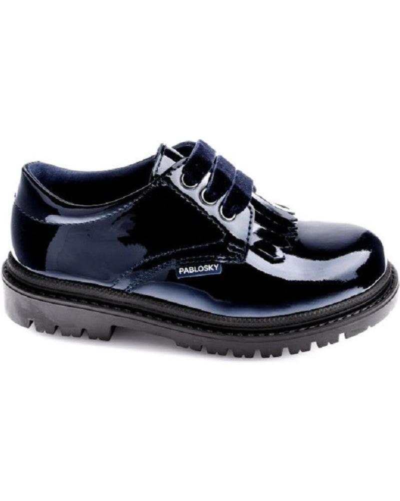 Zapatos PABLOSKY de Niña BLUCHER HARRY 356529 CHAROL MARINO AZUL MARINO Zapatos PABLOSKY de Niña BLUCHER HARRY 356529 CHAROL MARINO AZUL MARINO