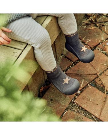 Bebé ATTIPAS  de Menina e Menino 00SHINY STAR CHARCOAL ASS010  GRIS