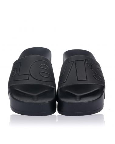 Chanclas de Mujer LEVIS SANDALIAS PLANAS LEVIA´S 231588 NEGRAS NEGRO