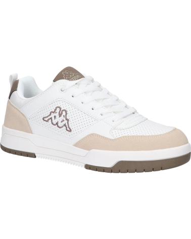 Zapatillas deporte KAPPA  de Hombre 381V3EW MANIS  A05 WHITE-GREY WHITECAP-BEIGE CASH