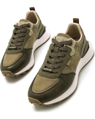 Sportschuhe MTNG  für Damen SNEAKERS MUSTANG 60458 MUJER KAKI  VERDE