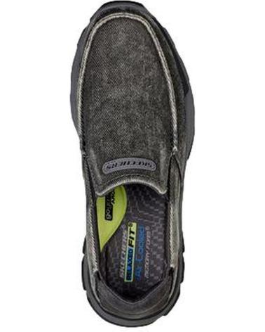 Man shoes SKECHERS ZAPATO CASUAL AIR-COOLED HOMBRE 204438-CHAR GRIS