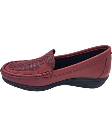 Schuhe DIGO DIGO  für Damen MOCASIN PIEL COMODO  ROJO