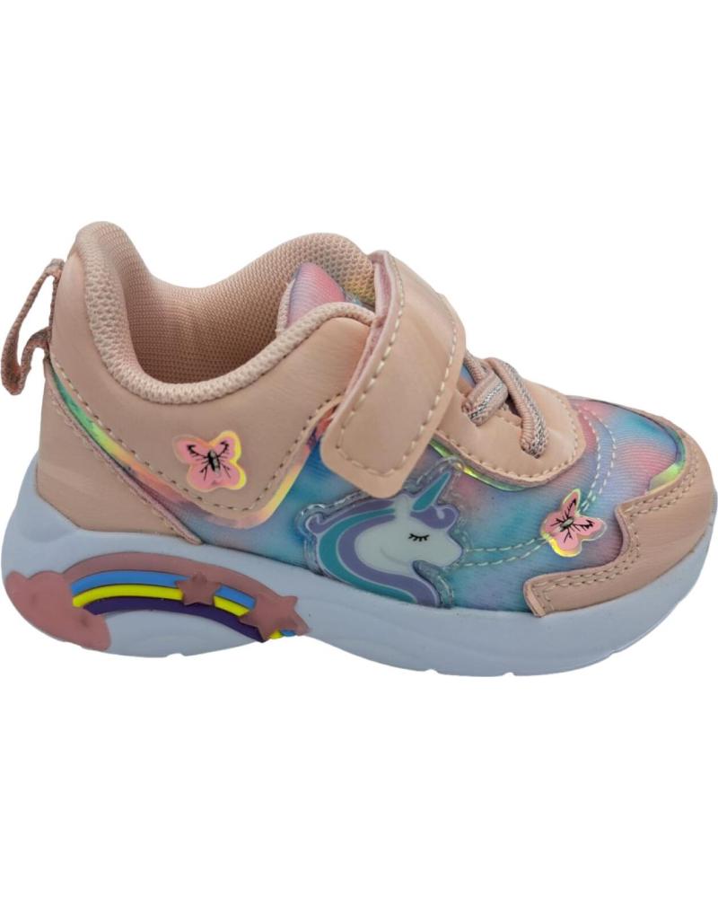 Sportif BUBBLE BOBBLE  pour Fille DEPORTIVOS LUCES NINA  ROSA