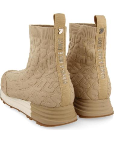 Zapatillas deporte GIOSEPPO  de Mujer SNEAKERS TIPO CALCETIN  TAUPE