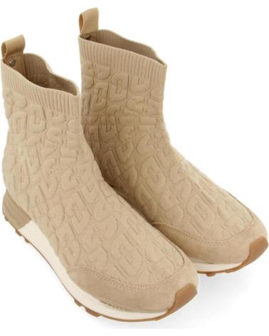 Zapatillas deporte GIOSEPPO  de Mujer SNEAKERS TIPO CALCETIN  TAUPE