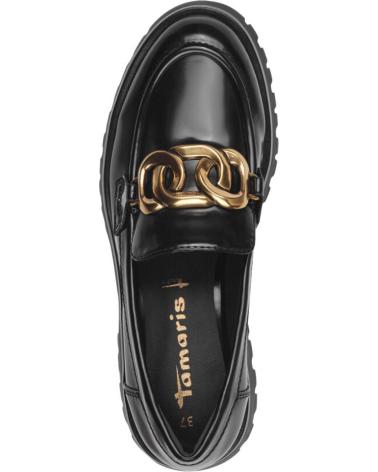 Mocasines TAMARIS  de Mujer MOCASIN ADORNO  014-BLACK BRUSH