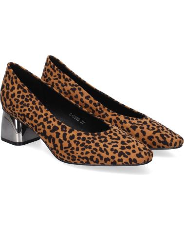 Zapatos de tacón LETS SECRET  de Mujer S-3383-LEOPARDO  VARIOS COLORES