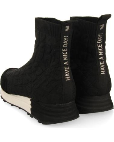 GIOSEPPO SNEAKERS TIPO CALCETIN HOLEV 73439 NEGRO