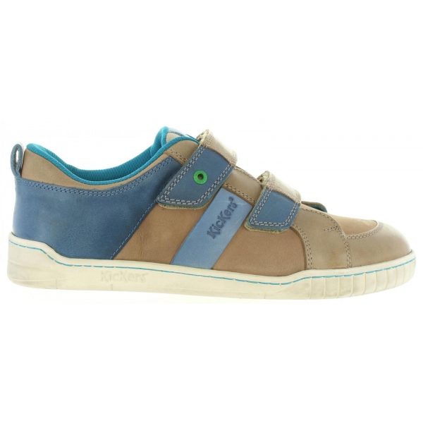 Zapatos KICKERS  de Niña y Niño 474850-30 WINNER  123 GRIS BLEU