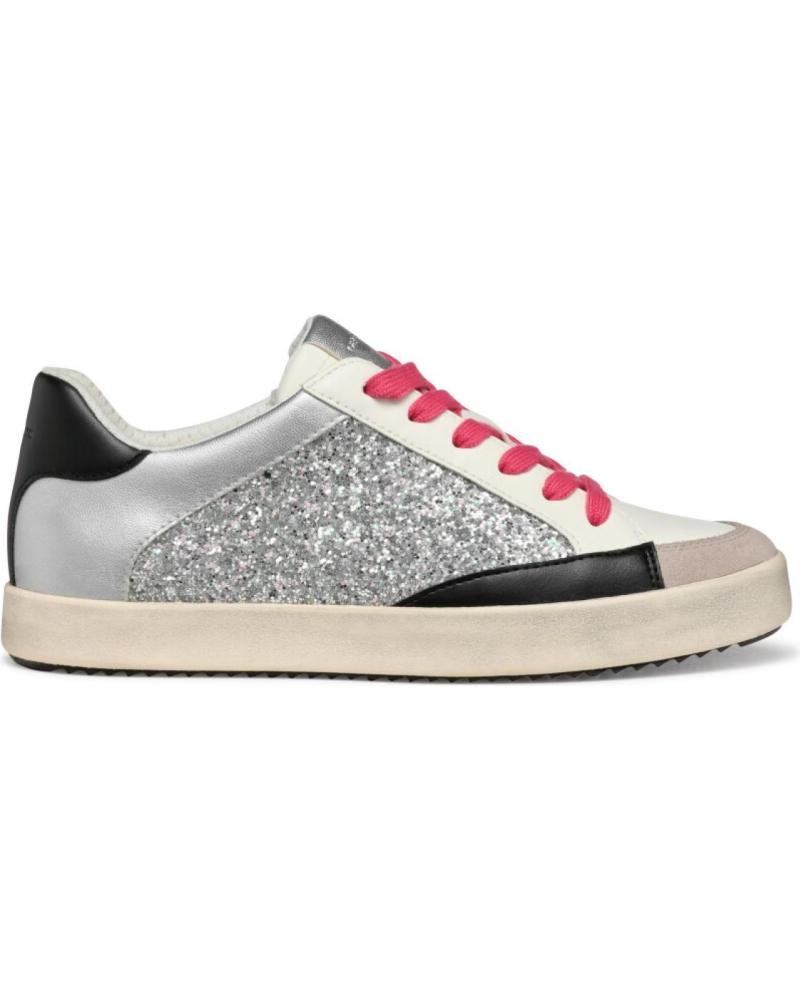 Sapatilhas GEOX  de Mulher ZAPATILLAS LOW CUT PARA MUJER DE  C1W5YSILVER-ROCK