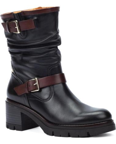 Woman Mid boots PIKOLINOS BOTIN  BLACK