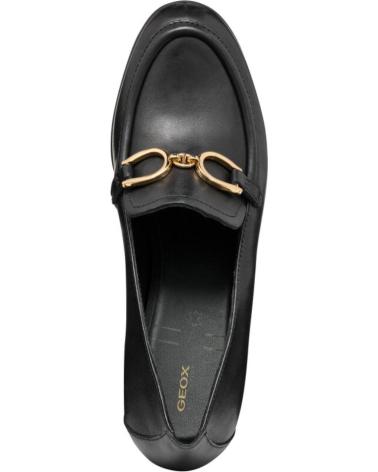 Woman Mocasines GEOX MOCASIN ADORNO DE  C9999 BLACK