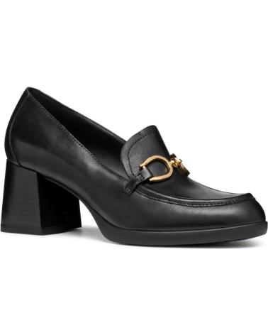 Woman Mocasines GEOX MOCASIN ADORNO DE  C9999 BLACK