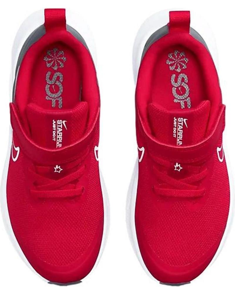 Trainers De Ni a NIKE ZAPATILLAS ROJAS STAR RUNNER 3 DA2777 ROJO