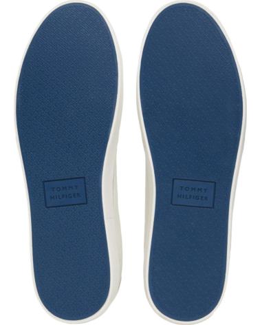 Sapatilhas TOMMY HILFIGER  de Homem ZAPATILLAS TH HI VULC LOW CORE SEASONAL BLANC  BLANCO