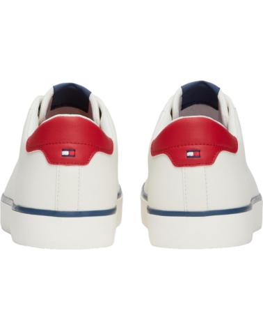 Sapatilhas TOMMY HILFIGER  de Homem ZAPATILLAS TH HI VULC LOW CORE SEASONAL BLANC  BLANCO