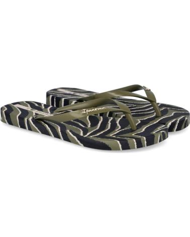IPANEMA CHANCLAS ANIMAL PRINT GREEN BLACK VARIOS COLORES