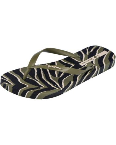 IPANEMA CHANCLAS ANIMAL PRINT GREEN BLACK VARIOS COLORES