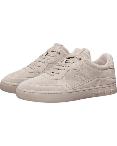 Zapatillas deporte CALVIN KLEIN  pour Homme CLASSIC CUPSOLE ICONIC SNK  TAUPE
