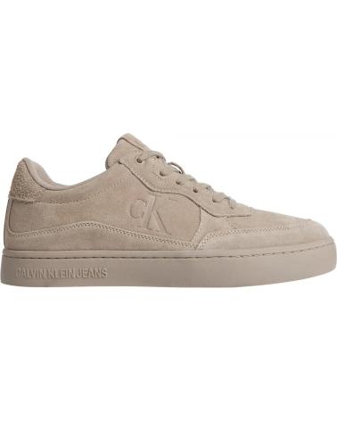 Zapatillas deporte CALVIN KLEIN  pour Homme CLASSIC CUPSOLE ICONIC SNK  TAUPE