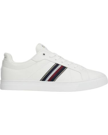 Sportschuhe TOMMY HILFIGER  für Damen ICON COURT SNEAKERS STRIPES  BLANCO