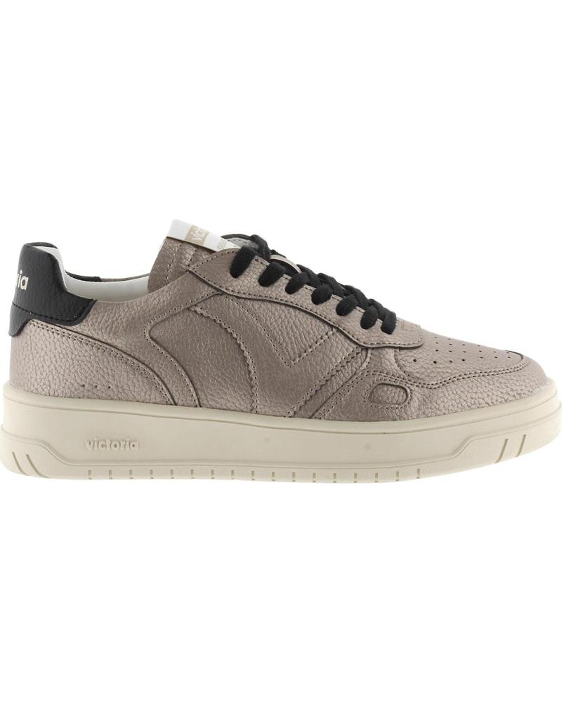 Zapatillas deporte VICTORIA  de Mujer DEPORTIVAS 1257123 SEUL METALIZADO  PLATINO