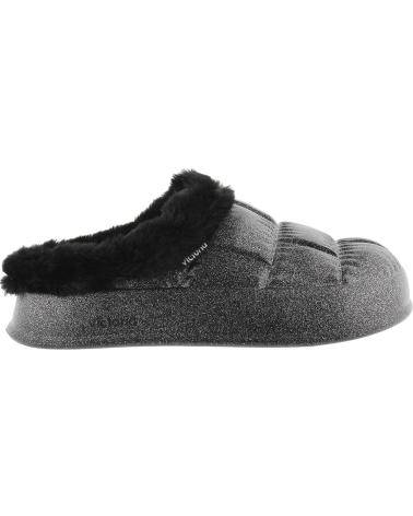 Calzado de casa VICTORIA  de Mujer ZAPATILLAS 1402101 NUBE GLITTER  NEGRO