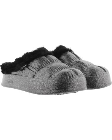 Calzado de casa VICTORIA  de Mujer ZAPATILLAS 1402101 NUBE GLITTER  NEGRO