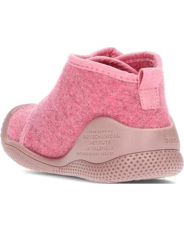girl shoes BIOMECANICS PANTUFLAS PARA NINA DE 241150B FIELTRO  ROSA