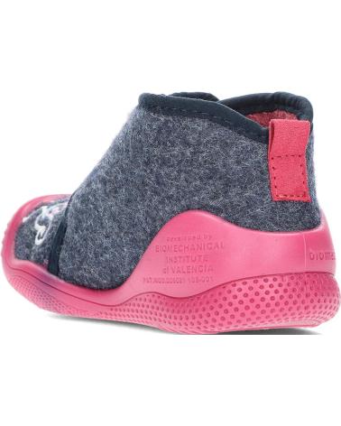 Sapatos BIOMECANICS  de Menina PANTUFLAS PARA NINA DE 241151 FIELTRO  AZULMARINO