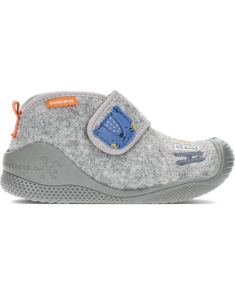 Deportivas de Niño BIOMECANICS PANTUFLAS PARA NINO DE 241154 FIELTRO GRIS