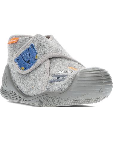 Deportivas de Niño BIOMECANICS PANTUFLAS PARA NINO DE 241154 FIELTRO GRIS