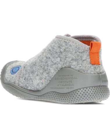 Deportivas de Niño BIOMECANICS PANTUFLAS PARA NINO DE 241154 FIELTRO GRIS