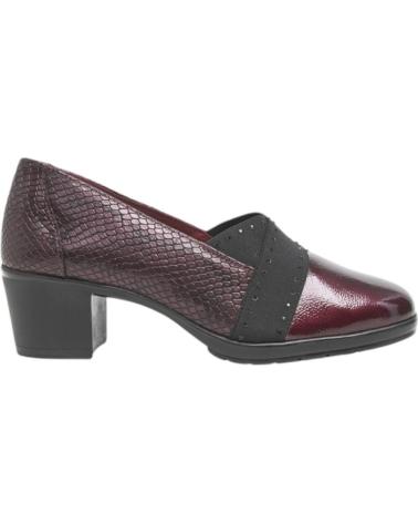 Zapatos 24 HORAS  de Mujer ZAPATO SALON BURDEOS  PALAK-S VINO-NEPAL-S VINO