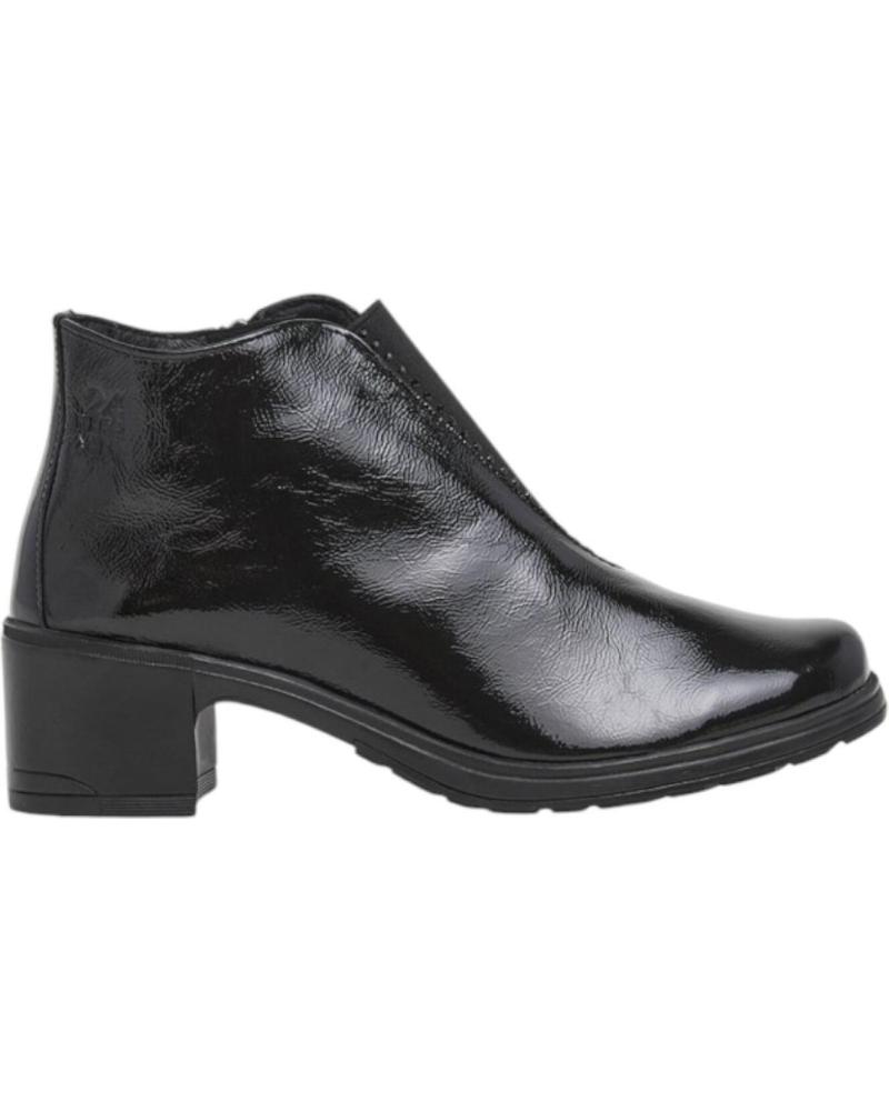 Botines 24 HORAS  de Mujer 24 HRS 26208  NEGRO