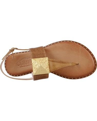 Sandalen CARYATIS  für Damen SANDALIAS MUJER MODELO 6271C COLOR MARRON CLARO  CMLGLD