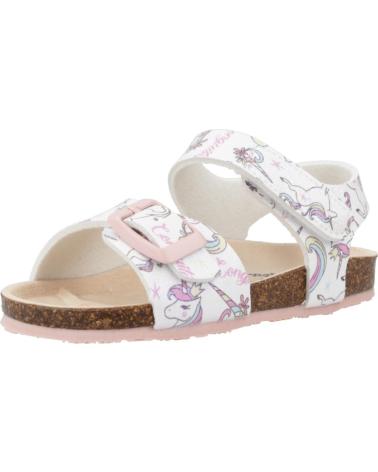 Sandalias OSITO  de Niña SANDALIAS NINA MODELO OSSH143078 COLOR BLANCO  SILVER