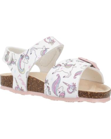 Sandalias OSITO  de Niña SANDALIAS NINA MODELO OSSH143078 COLOR BLANCO  SILVER