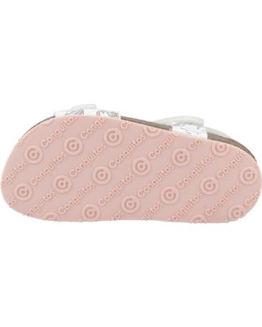 Sandalias OSITO  de Niña SANDALIAS NINA MODELO OSSH143078 COLOR BLANCO  SILVER