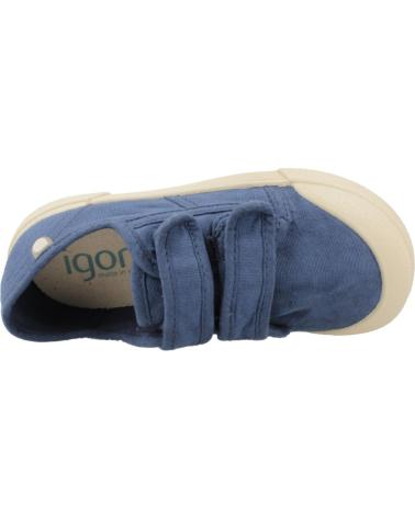 Zapatos de Niña IGOR ZAPATILLAS NINO MODELO S10333 COLOR AZUL MARINO