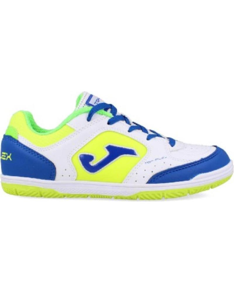 JOMA BOTAS DE FUTBOL SALA EN PARA NINOS BLANCO