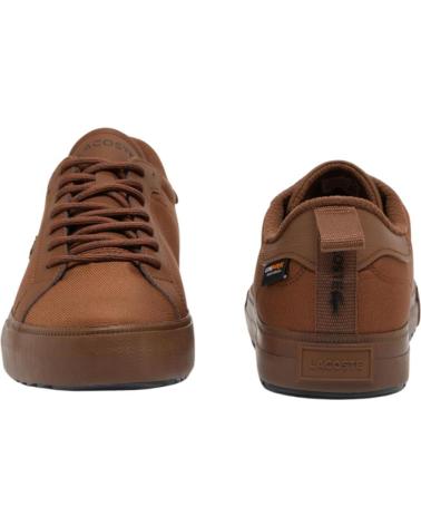 Man Zapatillas deporte LACOSTE POWERTCOURT WNTR  MARRóN