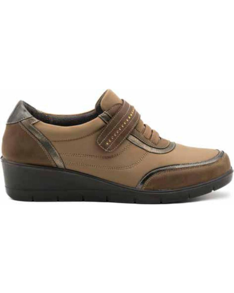 Woman shoes MYSOFT ZAPATO CONFORT PARA MUJER 24M506 COLOR TAUPE
