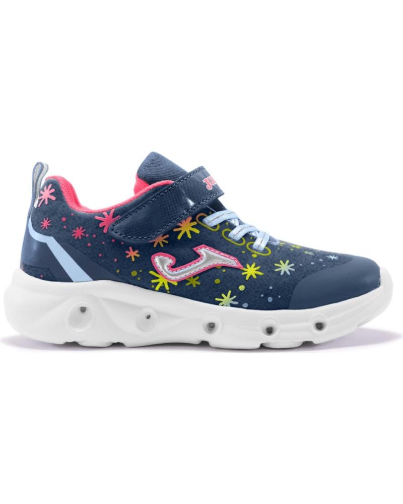 Deportivas JOMA  de Niña DEPORTIVO LUCES SPACE JR  AZUL