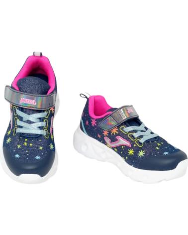 Deportivas JOMA  de Niña DEPORTIVO LUCES SPACE JR  AZUL