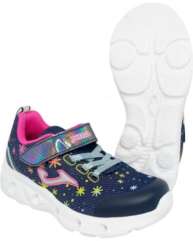 Deportivas JOMA  de Niña DEPORTIVO LUCES SPACE JR  AZUL