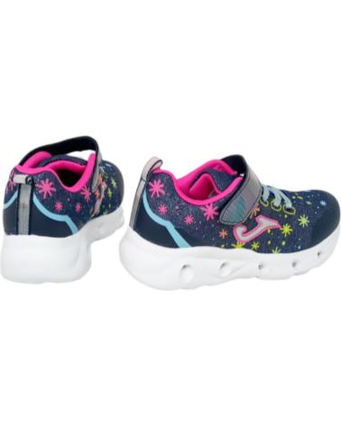 Deportivas JOMA  de Niña DEPORTIVO LUCES SPACE JR  AZUL