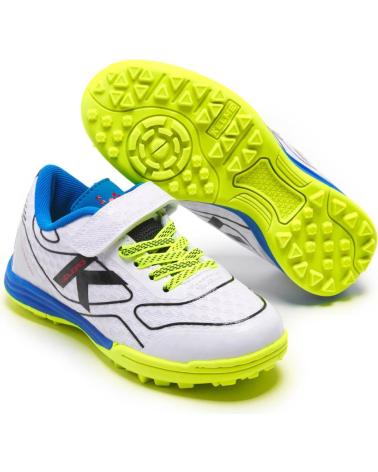 Sportif KELME  pour Fille et Garçon GOLEIRO TURF ELASTIC  BLANCO
