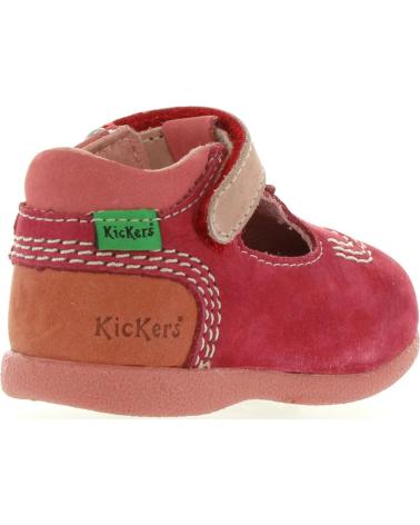 Zapatos de Niña y Niño KICKERS 413122-10 BABYFRESH 43 ROUGE ROSE